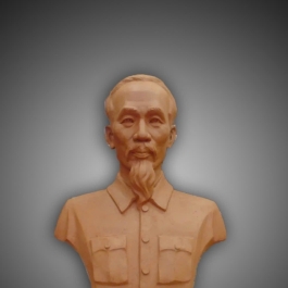Tượng chân dung bác hồ composite
