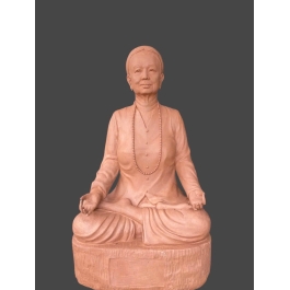 Tượng cụ bà nhựa composite