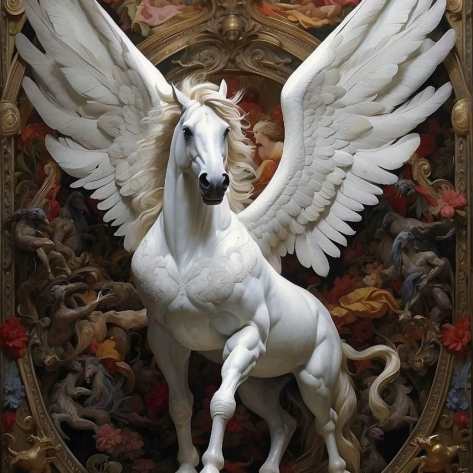 Gợi Ý Đơn Vị Làm Mô Hình Mút Xốp 3D Ngựa Có Cánh