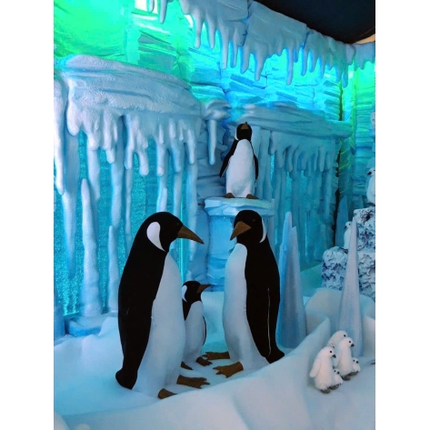 Mô hình chim cánh cụt bằng mút xốp - Sáng tạo, Bền đẹp 2025