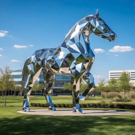 Mô hình linh vật ngựa khổng lồ: Xu hướng trang trí sự kiện và quảng bá thương hiệu đẳng cấp