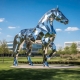 Mô hình linh vật ngựa khổng lồ: Xu hướng trang trí sự kiện và quảng bá thương hiệu đẳng cấp